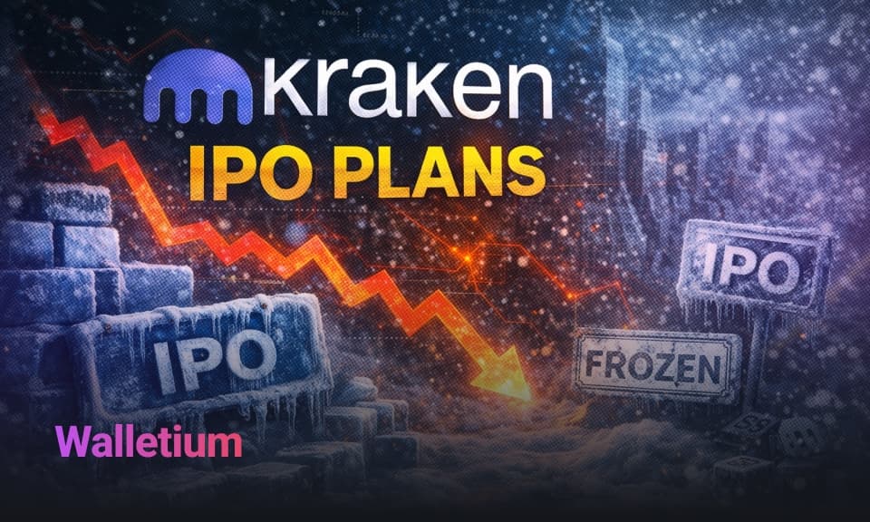Kraken stoppt IPO-Pläne aufgrund von Marktproblemen