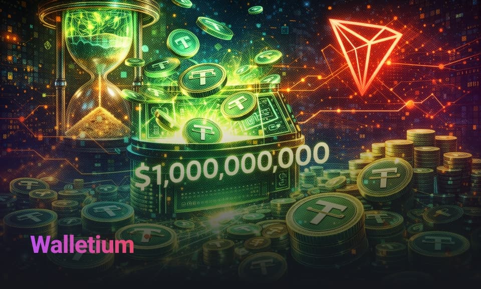 Tether Minta $1B USDT su Tron Dopo una Pausa di Un Mese