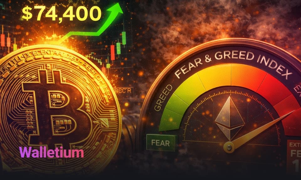 Indice di Paura e Avidità di Bitcoin: Prezzo Raggiunge $74,000