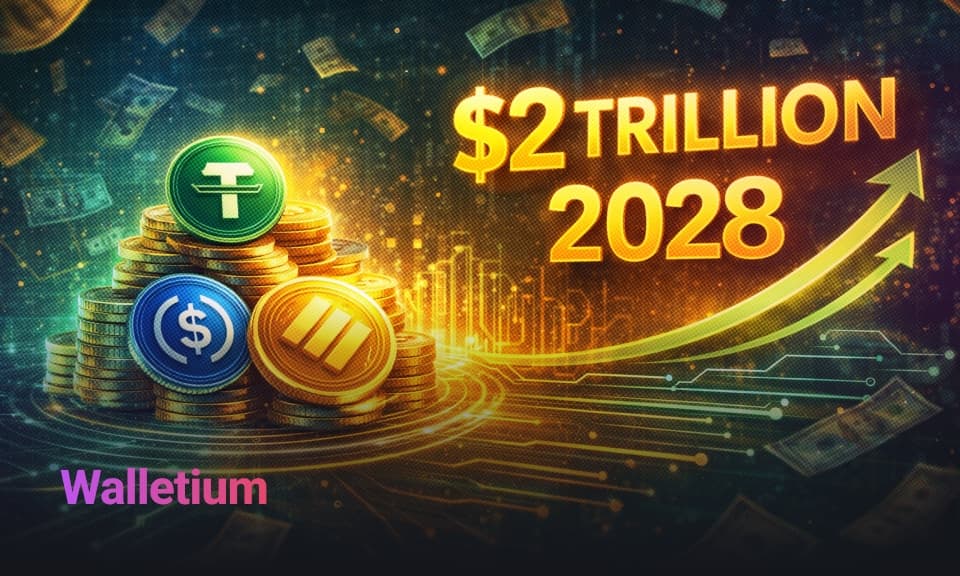 Stablecoin-Markt wird bis 2028 2 Billionen Dollar erreichen