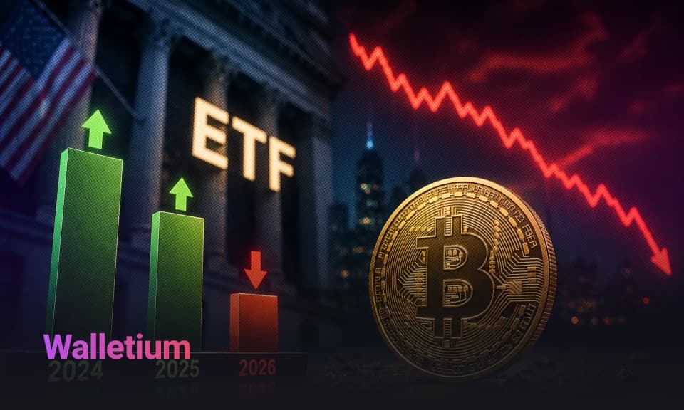 Bitcoin ETF Inflows Lag in 2026 Compared to Previous Years