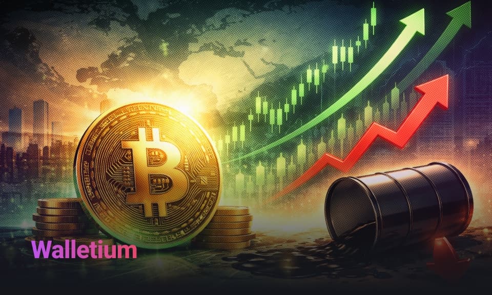 Bitcoin und Aktien steigen, während Öl aufgrund von Iran-News fällt