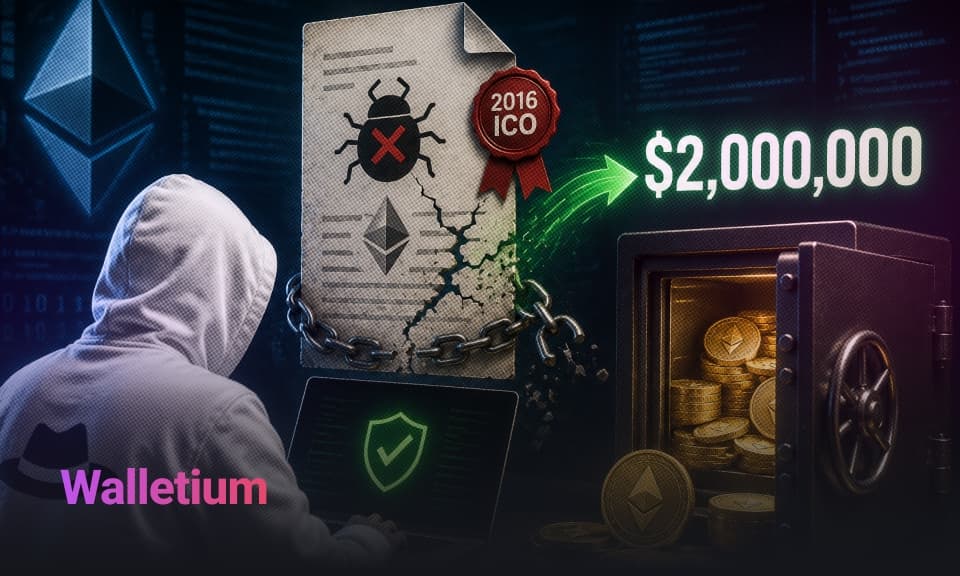 White Hat Hacker Recovers $2M from 2016 ICO Funds