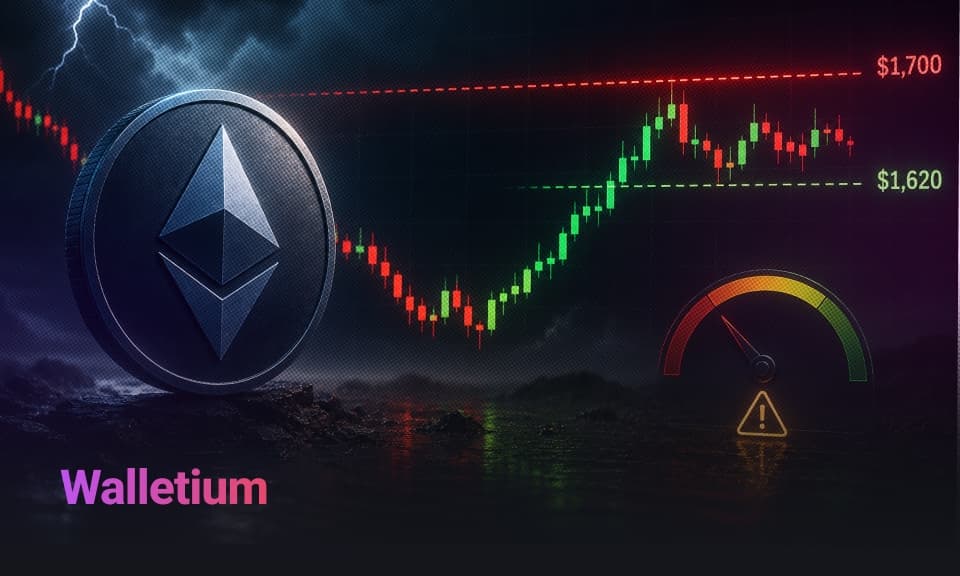 Ethereum Price Struggles Near $1,700 Resistance