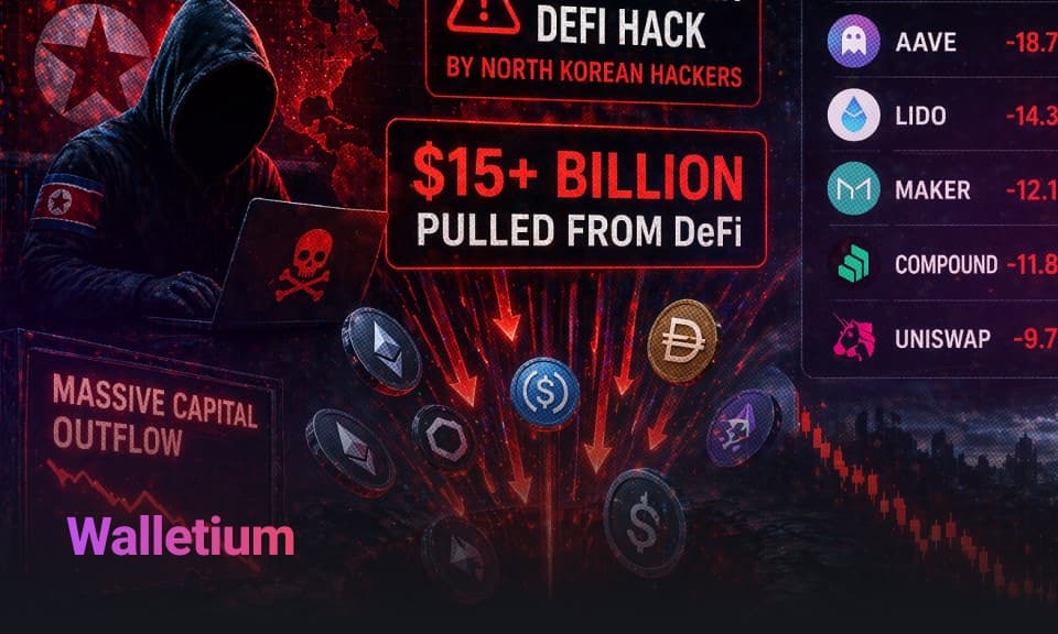 Inversores Retiran $15B de DeFi Tras Hackeo