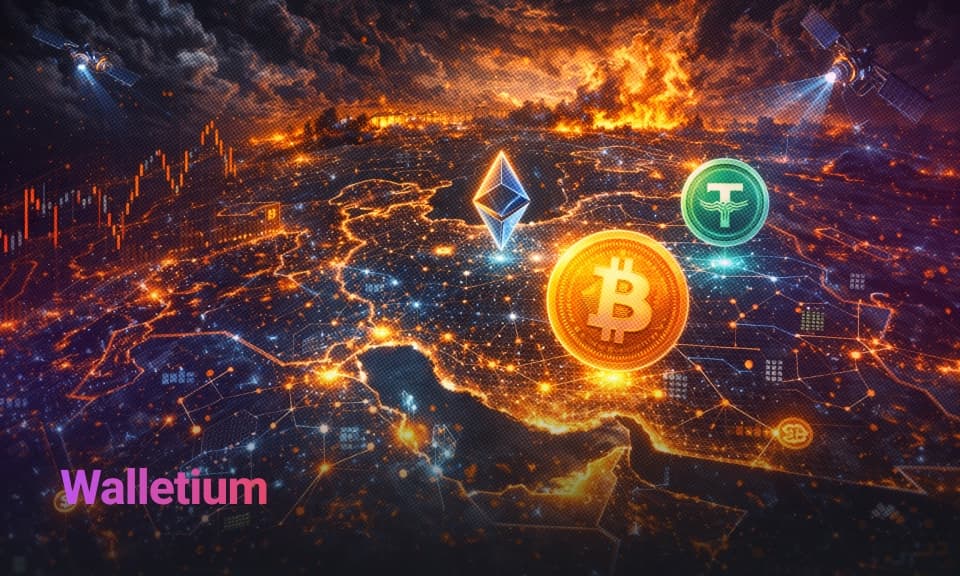 Come la crypto si sta adattando alla guerra in Iran