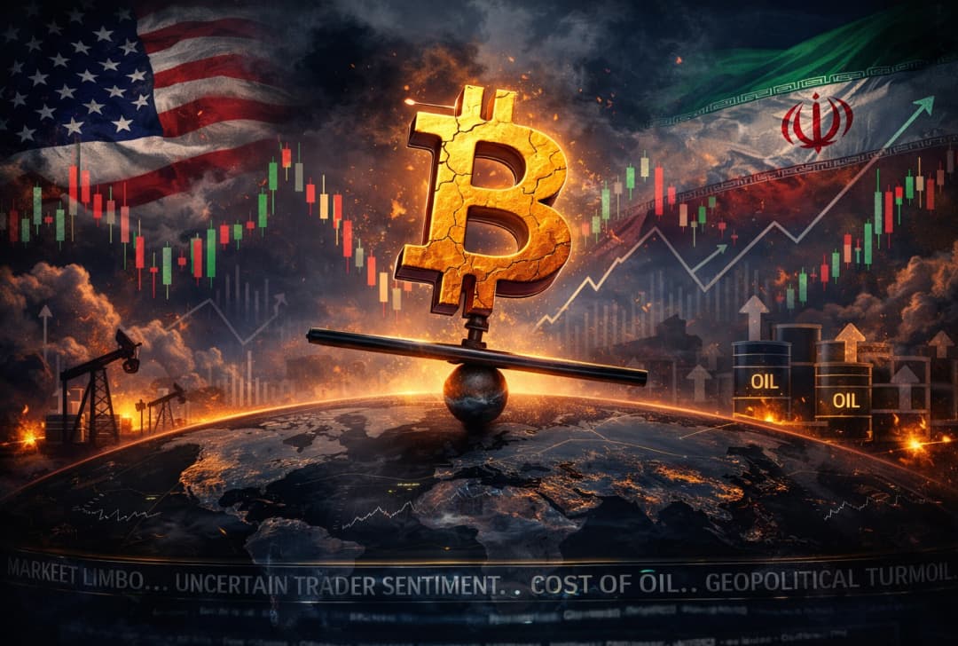 Bitcoin utrzymuje się na linii w obliczu napięć w Iranie