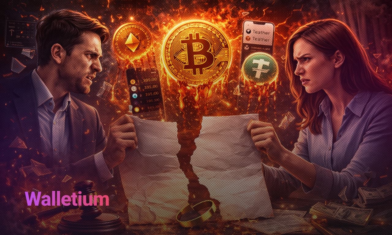 Jak kryptowaluty stają się poważnym problemem rozwodowym